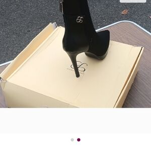 Cosmoparis Black Stiletto Heeled Boots